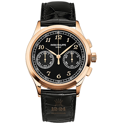 Patek Philippe Complications Watch 5170R-010 39 mm Pink gold Case Black Dial