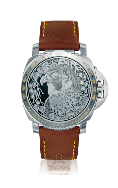 Panerai 2005 Watch PAM00818 44 mm Stainless steel Case Black Gray Dial