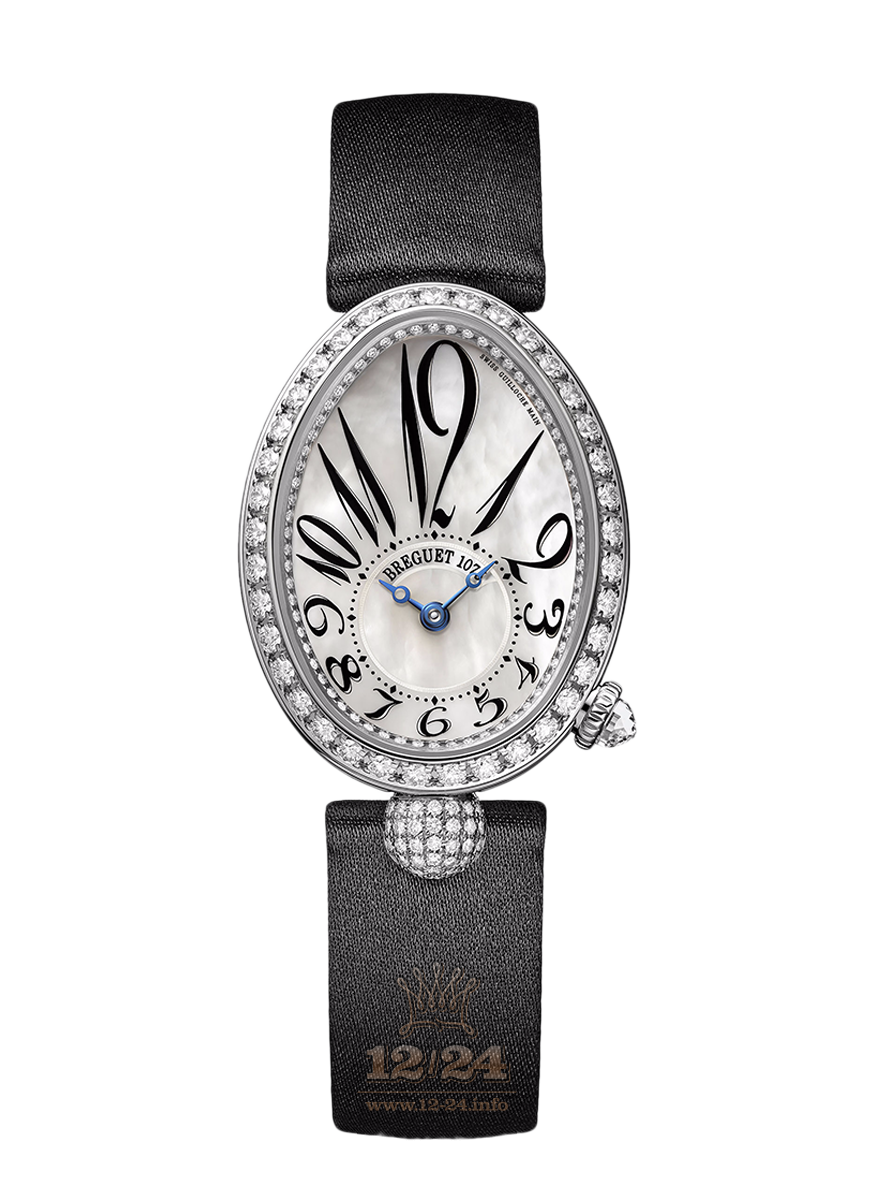Breguet Reine de Naples Watch 8928BB/5W/844 DD0D 33 mm White gold Case White Dial