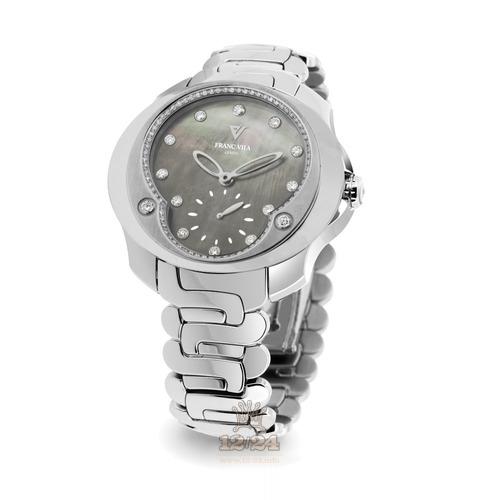 Franc Vila Tribute To Ladies Watch 80Q.SS.SL.GRI 41 mm Stainless steel Case Gray Dial