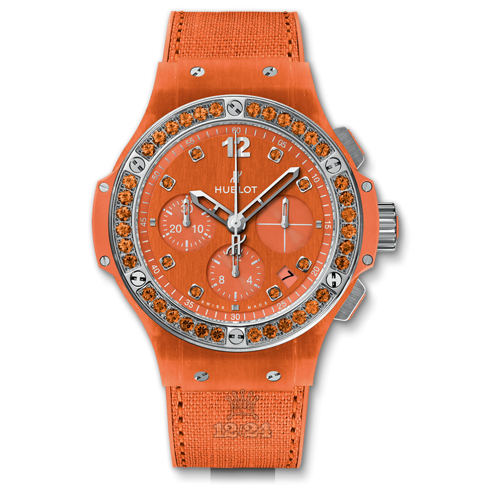 Hublot Big Bang Watch 341.XO.2770.NR.1206 41 mm Rubber Case Orange Dial
