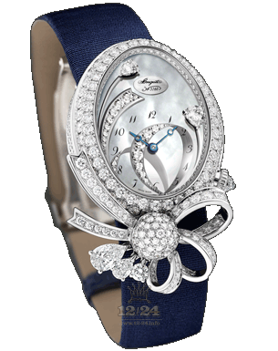 Breguet High Jewellery watches Watch GJ27BB8924DDD8 33 mm White gold Case White Silver Dial