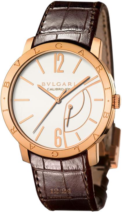 Bvlgari Bvlgari Bvlgari Watch 101871 43 mm Pink gold Case White Dial