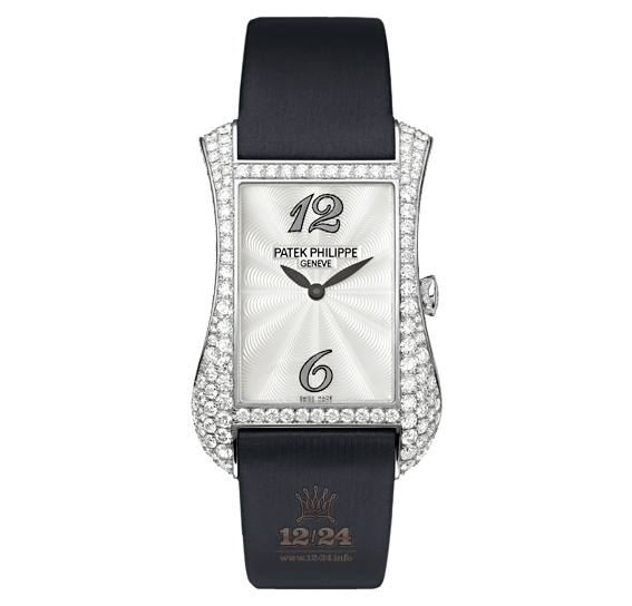 Patek Philippe Gondolo Watch 4973G-001 27 mm White gold Case Silver Dial