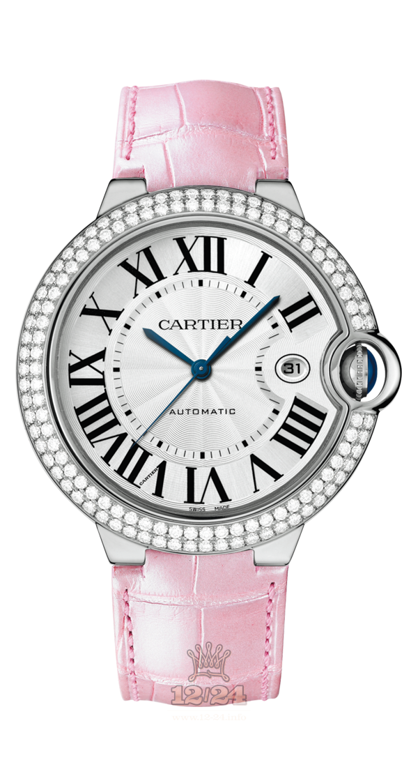 Cartier Ballon Bleu de Cartier Watch WJBB0032 42 mm White gold Case Silver Dial