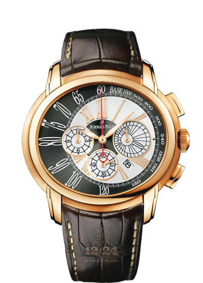 Audemars Piguet Millenary Watch 26145OR.OO.D093CR.01 47 mm Pink gold Case White Black Dial