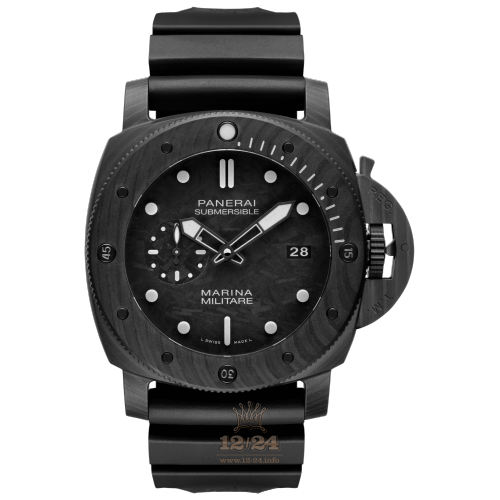 Panerai Submersible Watch PAM00979 47 mm Black Gray Dial