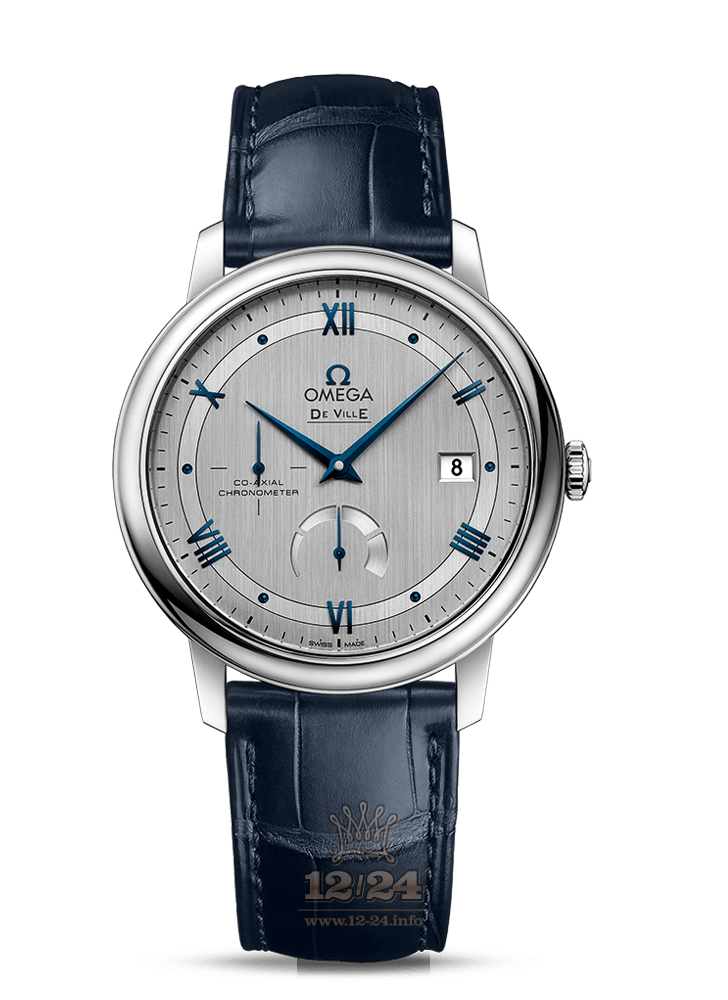 Omega Prestige Watch 424.13.40.21.02.003 40 mm Stainless steel Case Silver Dial