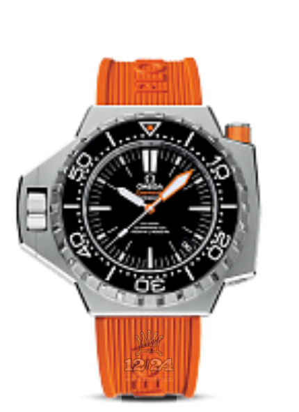 Omega Ploprof 1200 M Watch 224.32.55.21.01.002 55 mm Stainless steel Case Black Dial