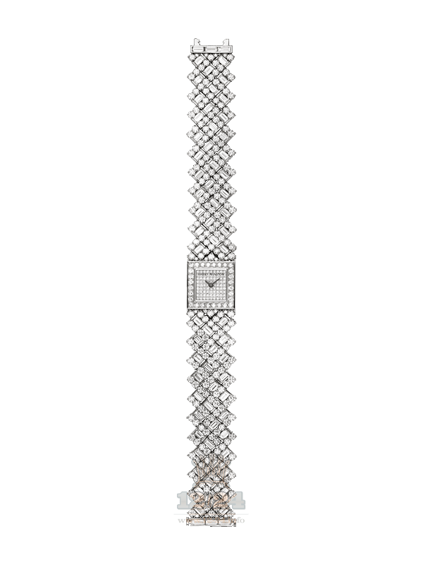 Harry Winston High Jewelry Timepieces Watch HJTQHM18PP004 18 mm Platinum Case Silver Dial
