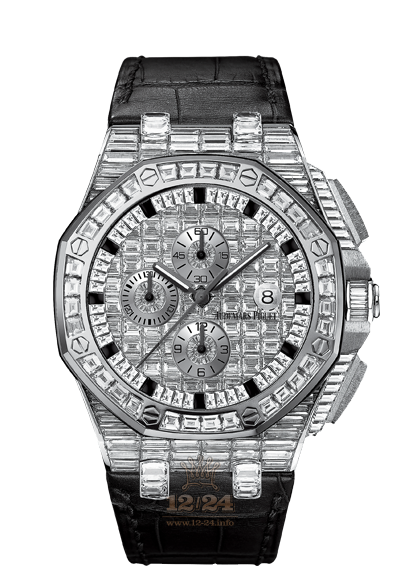 Audemars Piguet Royal Oak Offshore Watch 26403BC.ZZ.D102CR.01 44 mm White gold Case Gray Silver Dial