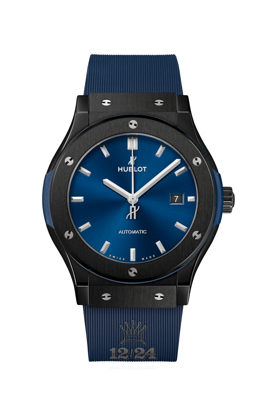 Hublot Classic Fusion Watch 542.CM.7170.RX 42 mm Ceramics Case Dark blue Dial