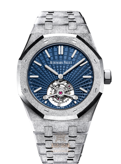 Audemars Piguet Royal Oak Watch 26520BC.GG.1224BC.01 41 mm White gold Case Dark blue Dial
