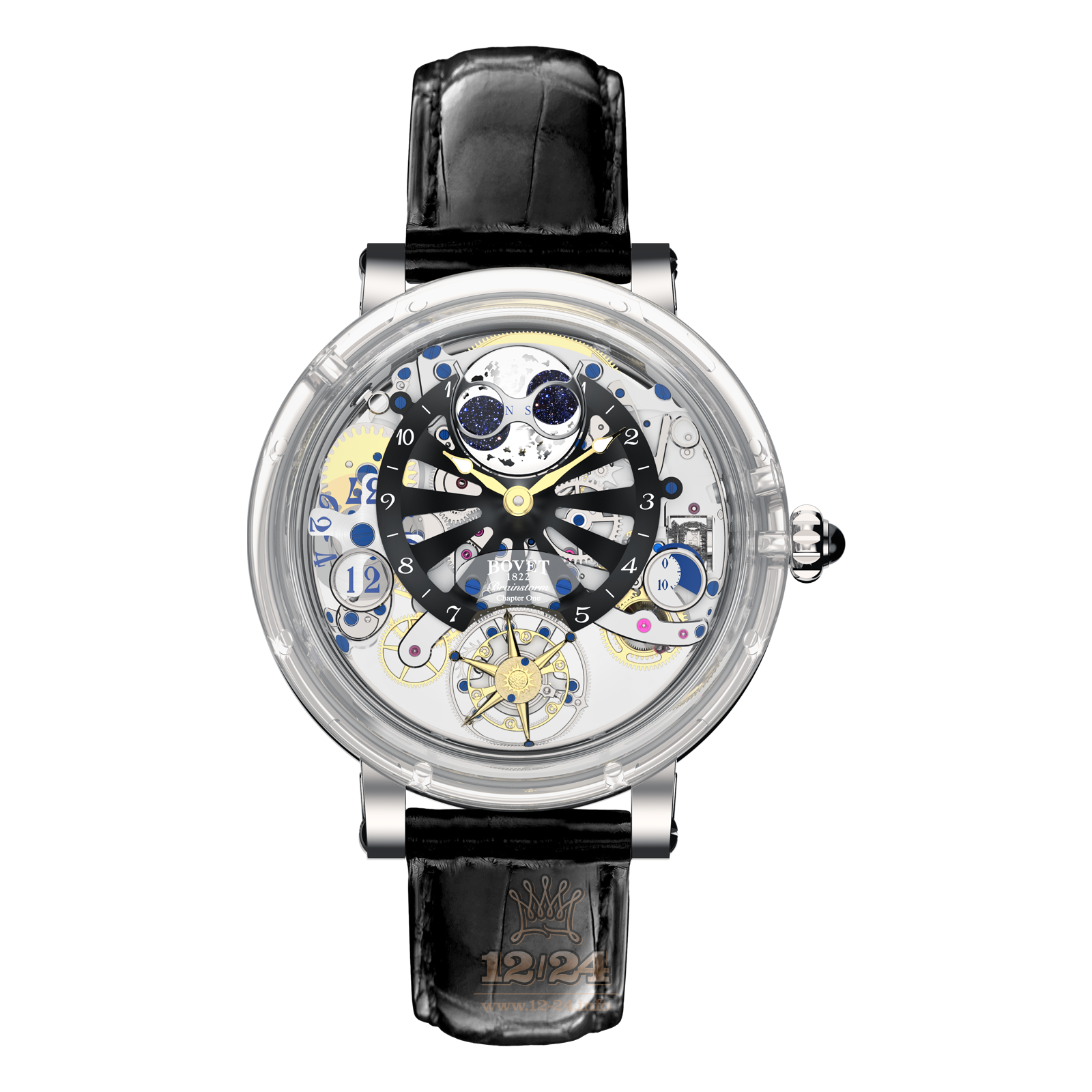 Bovet Dimier Watch R260001 48 mm Titanium Sapphire Case