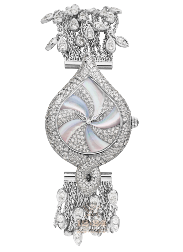 Blancpain Women Watch 0081B-9454-96AD 33 mm White gold Case