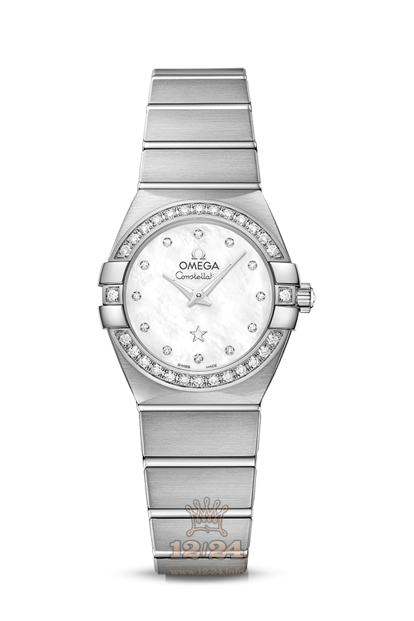Omega Constellation Watch 123.55.24.60.55.017 24 mm White gold Case White Dial