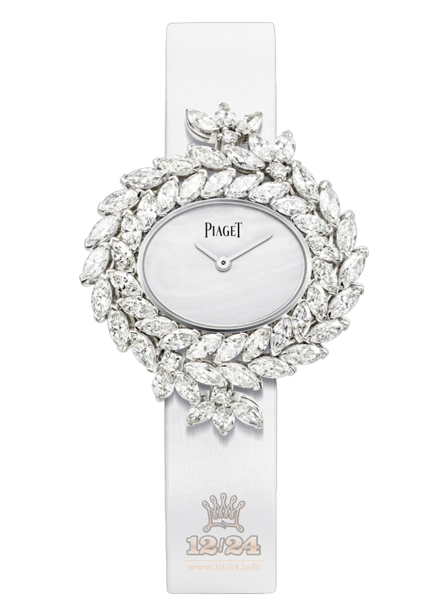 Piaget Limelight Watch G0A40252 35 mm White gold Case White Dial