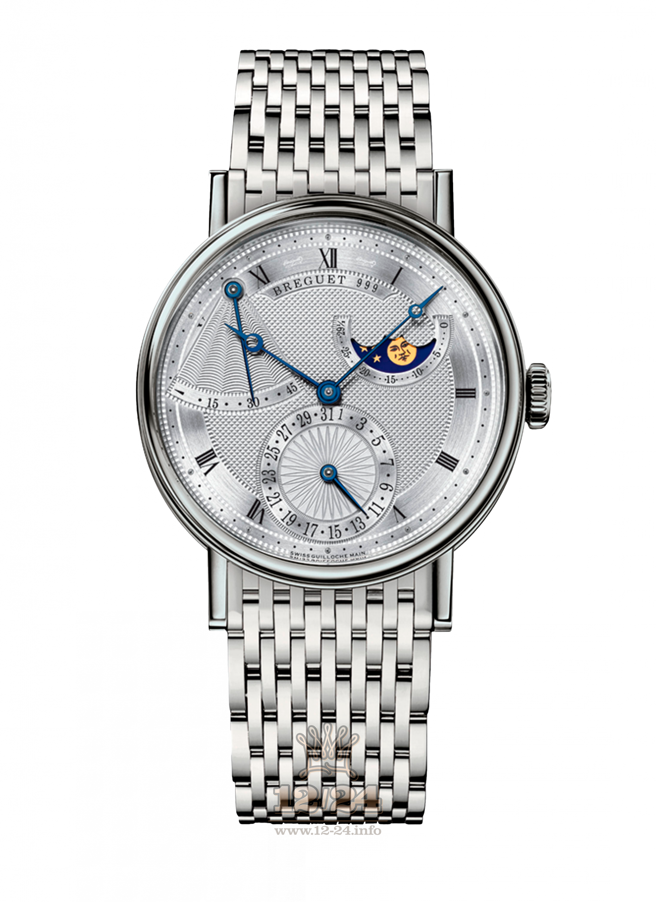 Breguet Classique Watch 7137BB/11/BV0 39 mm White gold Case Silver Dial