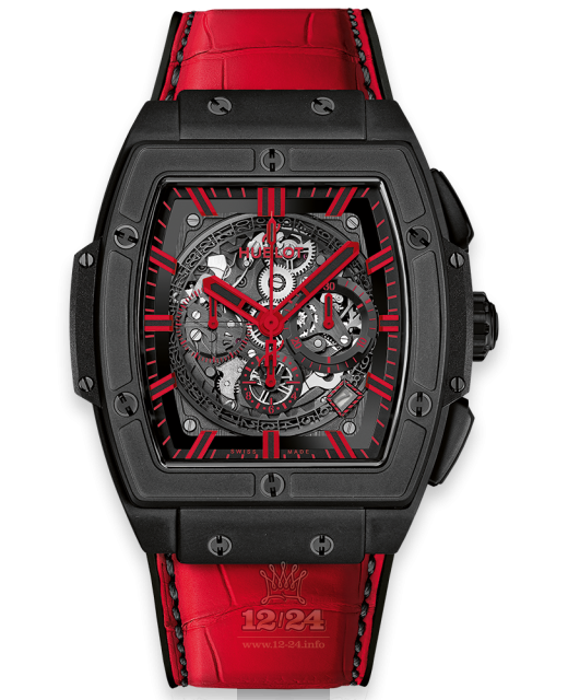 Hublot Spirit Of Big Bang Watch 601.CR.0130.LR Ceramics Case Black Red Dial