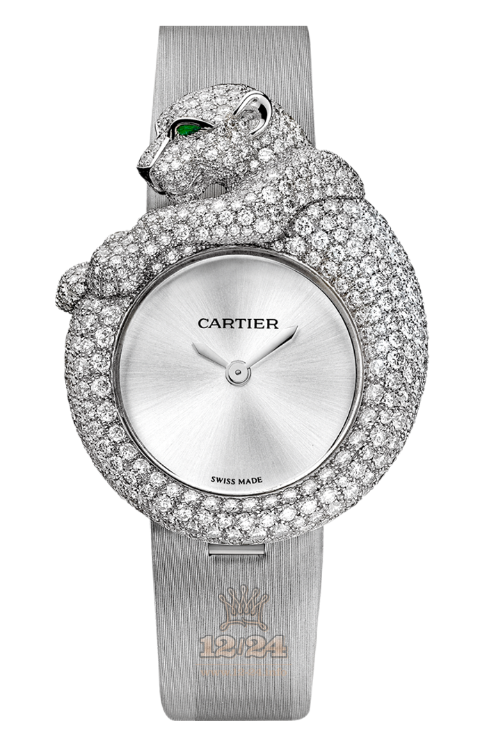 Cartier Creative jewelry watches Watch HPI00341 43 mm White gold Case Silver Dial