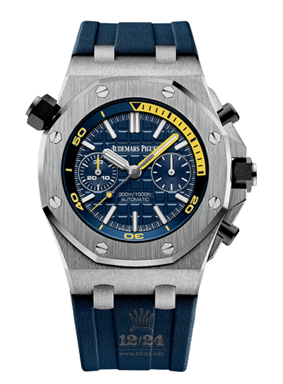 Audemars Piguet Royal Oak Offshore Watch 26703ST.OO.A027CA.01 42 mm Stainless steel Case Dark blue Dial