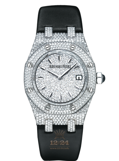 Audemars Piguet Royal Oak Watch 67625BC.ZZ.D004SU.01 33 mm White gold Case Silver Dial