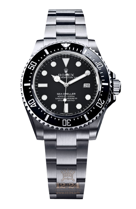 Rolex Sea-Dweller Watch 116600-0003 40 mm Stainless steel Case Black Dial