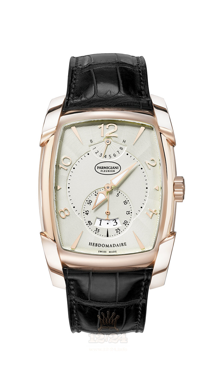 Parmigiani Fleurier Kalpa Watch PFC101-1001000-HA1441 45 mm Pink gold Case Silver Dial