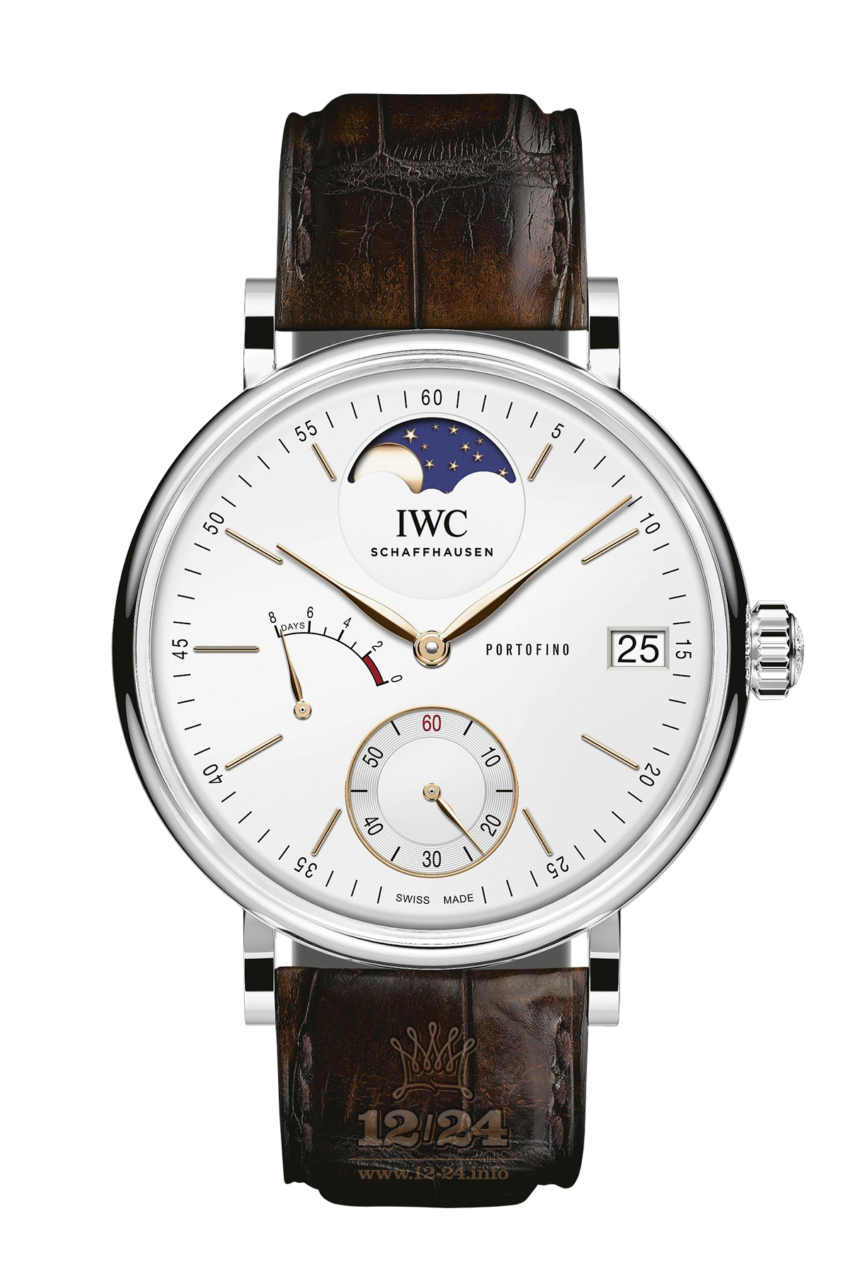 IWC Portofino Watch IW516401 45 mm Stainless steel Case White Dial