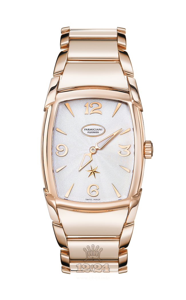 Parmigiani Fleurier Kalpa Watch PFC125-1000700-B10002 38 mm Pink gold Case White Dial