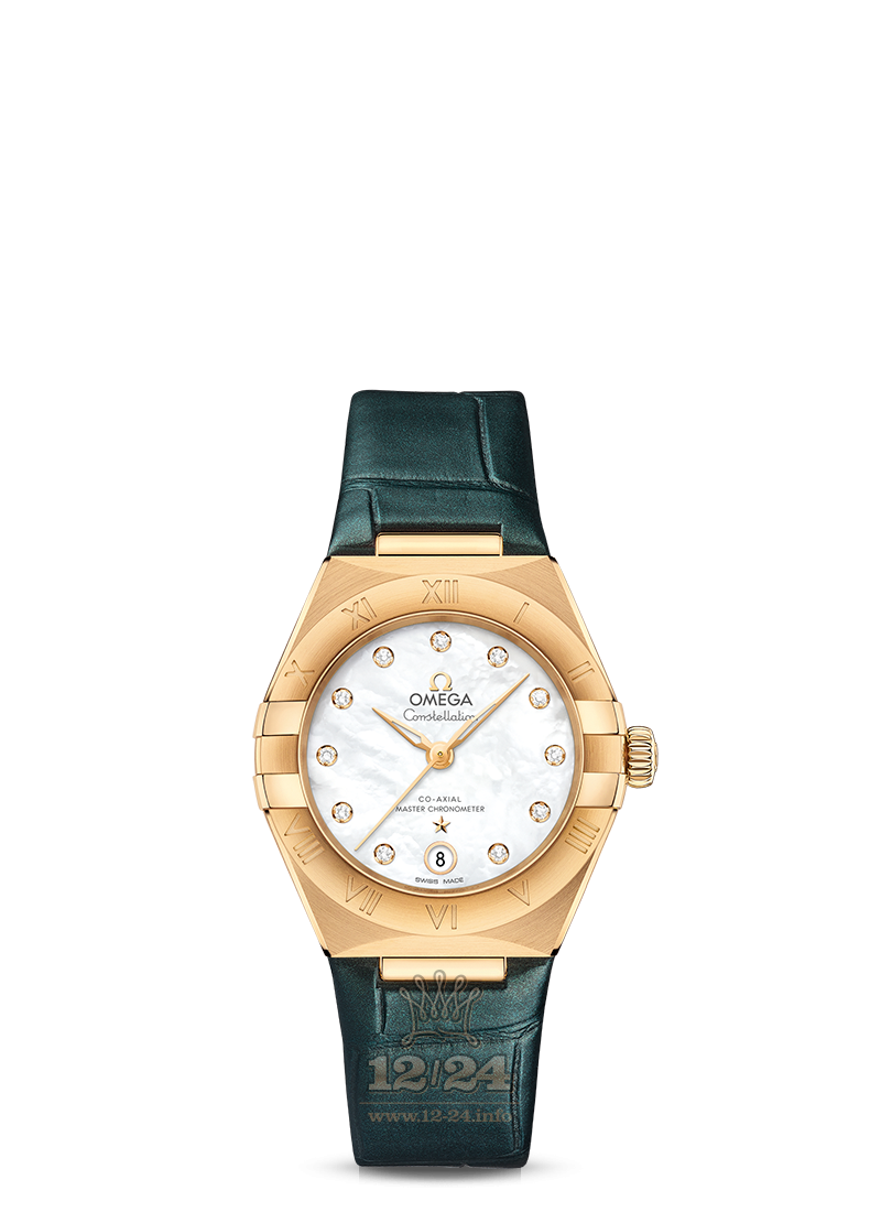 Omega Constellation Watch 131.53.29.20.55.001 29 mm Yellow gold Case White Dial