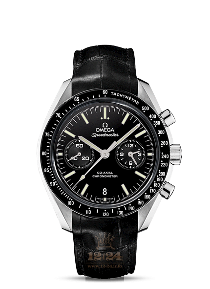 Omega Moonwatch Watch 311.93.44.51.01.002 44 mm Platinum Ceramics Case Black Dial