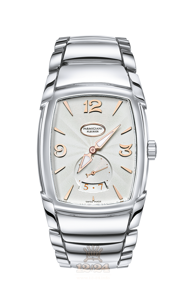Parmigiani Fleurier Kalpa Watch PFC124-0000700-B00002 38 mm Stainless steel Case White Dial