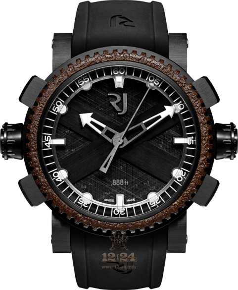 Romain Jerome Sea Watch RJ.T.AU.DI.001.01 47 mm Stainless steel PVD coating Case Black Gray Dial
