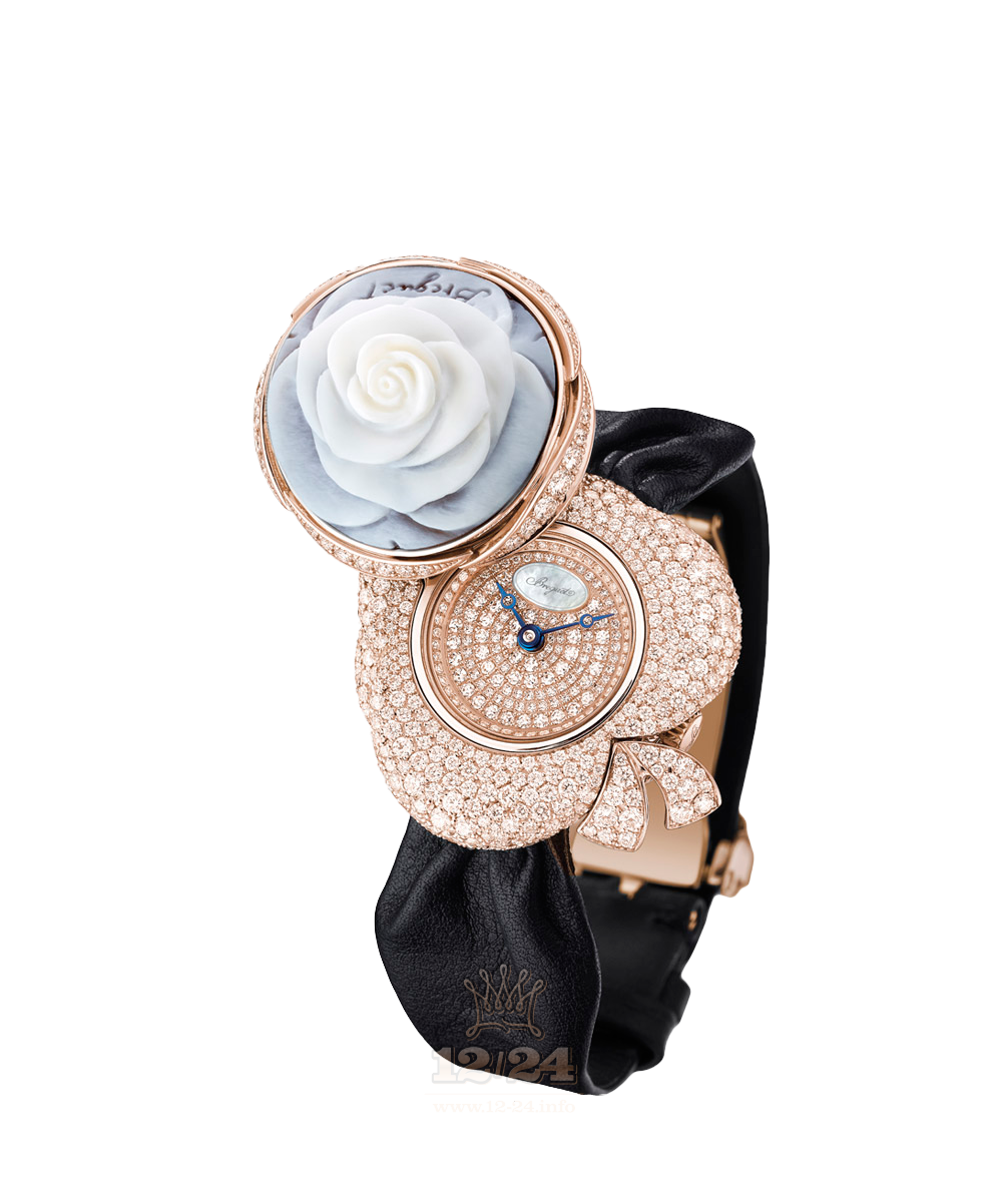 Breguet High Jewellery watches Watch GJ24BR8548/DDC3 32 mm Pink gold Case Golden Dial