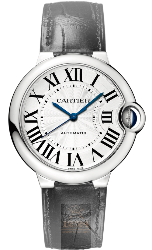 Cartier Ballon Bleu de Cartier Watch W69017Z4 37 mm Stainless steel Case Silver Dial