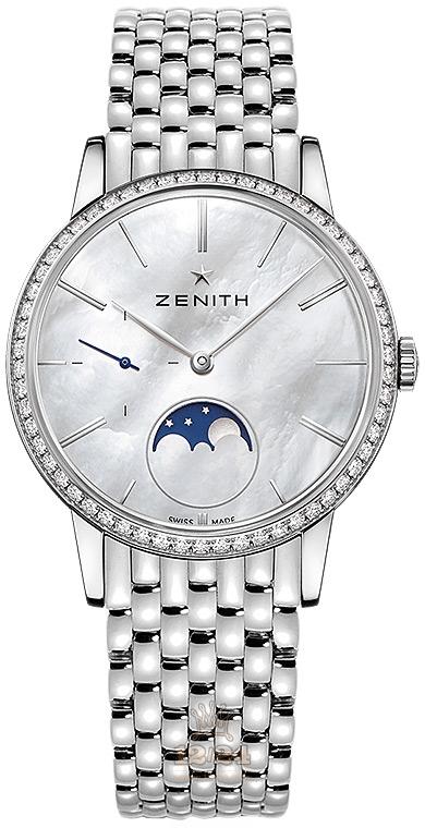 Zenith Elite Watch 16.2320.692/80.M2320 36 mm Stainless steel Case Silver Dial