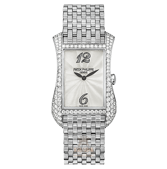 Patek Philippe Gondolo Watch 4972/1G-001 27 mm White gold Case Silver Dial