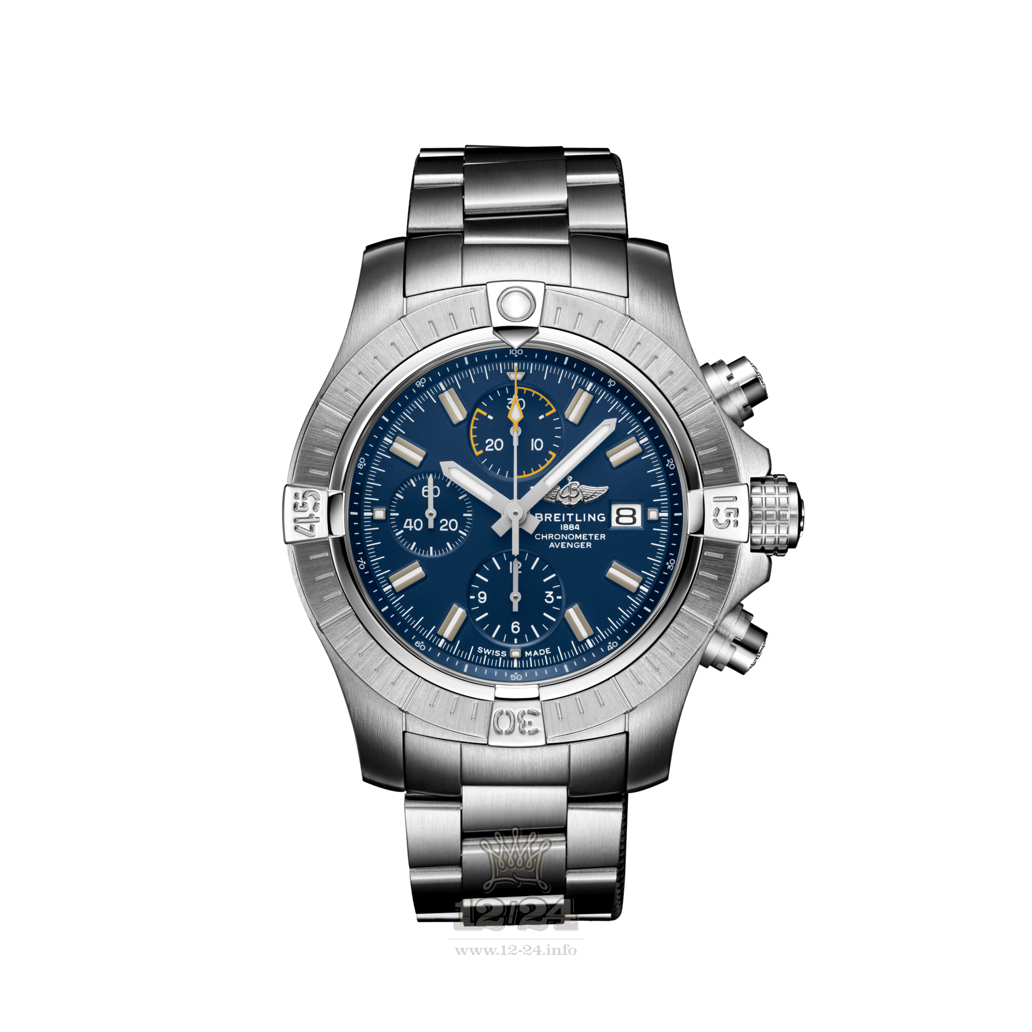 Breitling Avenger Watch A13317101C1A1 45 mm Stainless steel Case Dark blue Dial