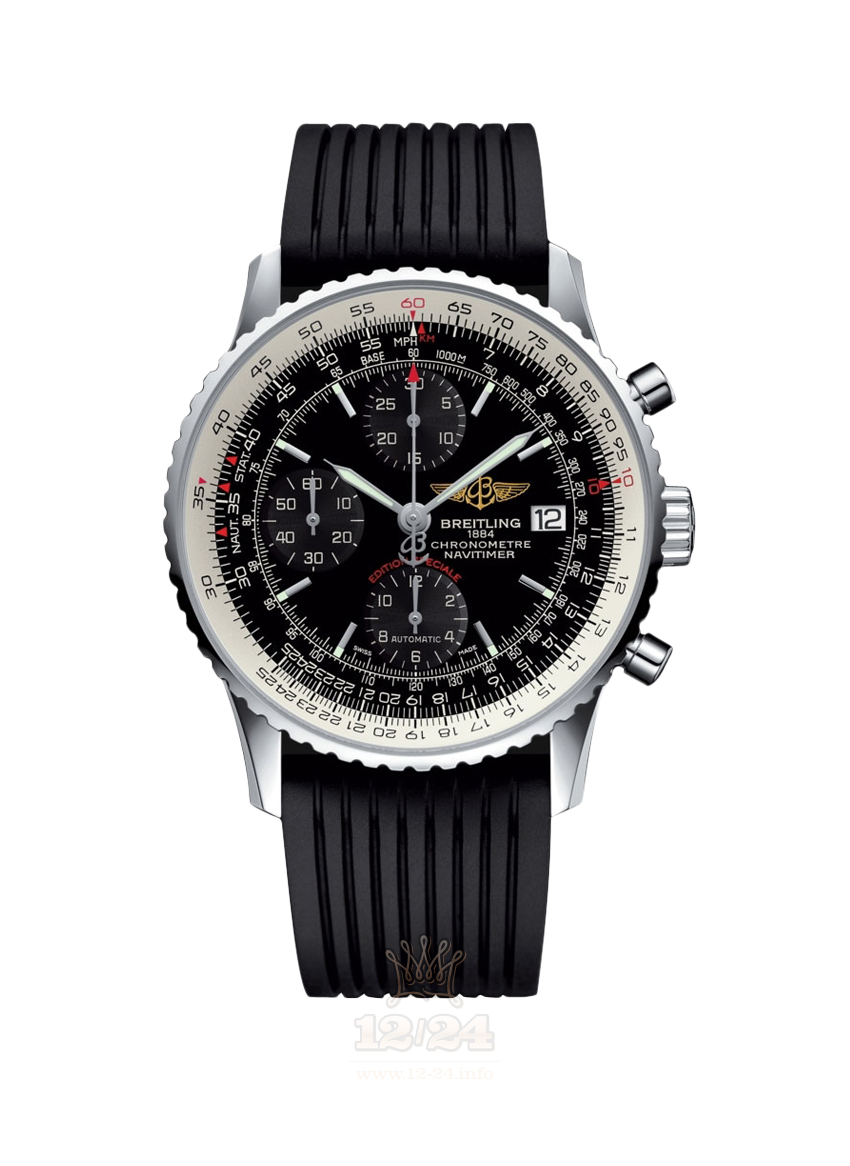 Breitling Navitimer Watch A1332412|BF27|272S|A20D.2 42 mm Stainless steel Case Black Dial