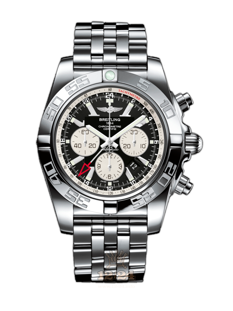 Breitling Chronomat Watch AB041012/BA69/383A 47 mm Stainless steel Case Black Dial