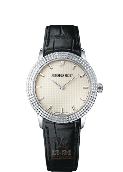 Audemars Piguet Classique Watch 77231BC.GG.A002CR.01 30 mm White gold Case Beige Dial