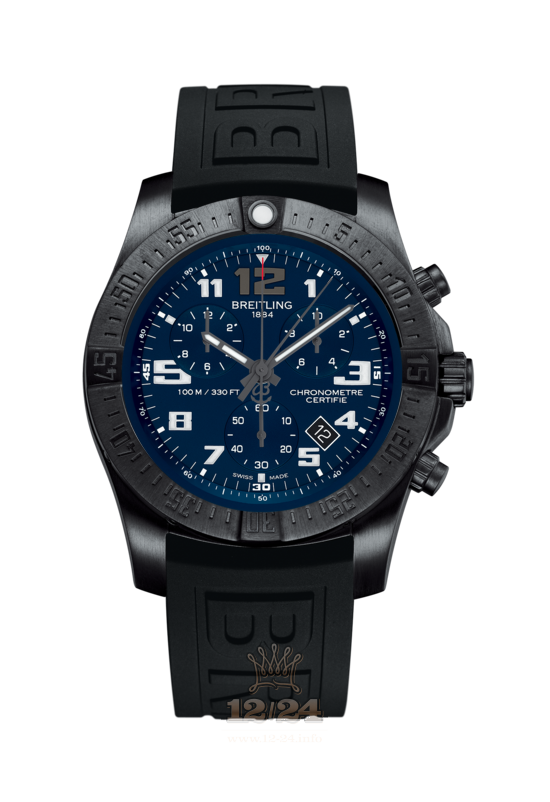 Breitling Professional Watch V7333010.C939.152S.M20SS.1 43 mm Titanium Case Dark blue Dial