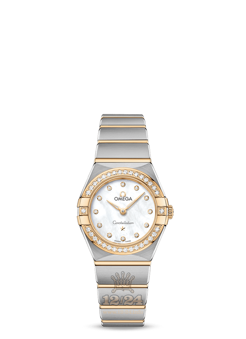 Omega Constellation Watch 131.25.25.60.55.002 25 mm Steel / Yellow gold Case White Dial