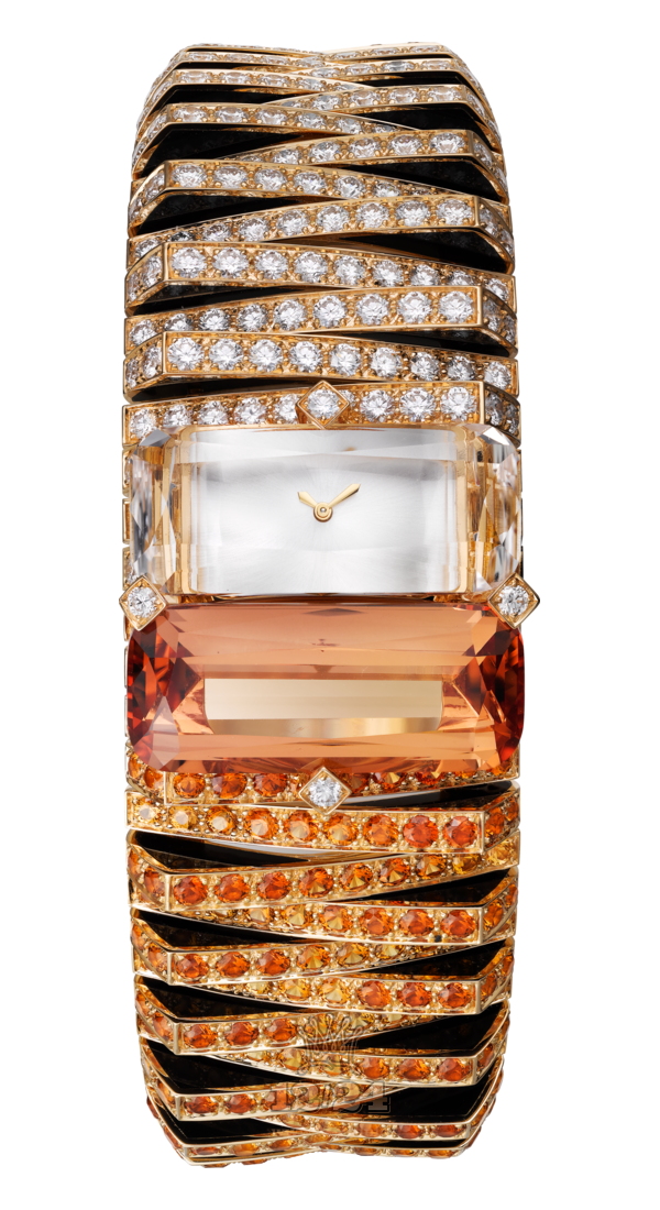 Cartier Creative jewelry watches Watch HPI01025 Pink gold Case Silver Dial