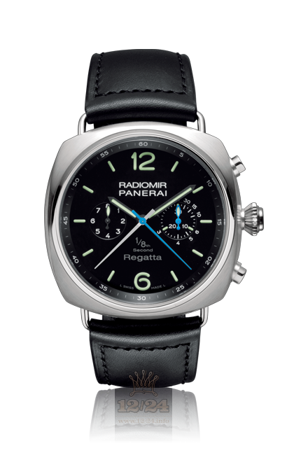 Panerai 2010 Watch PAM00343 47 mm Titanium Case Black Dial