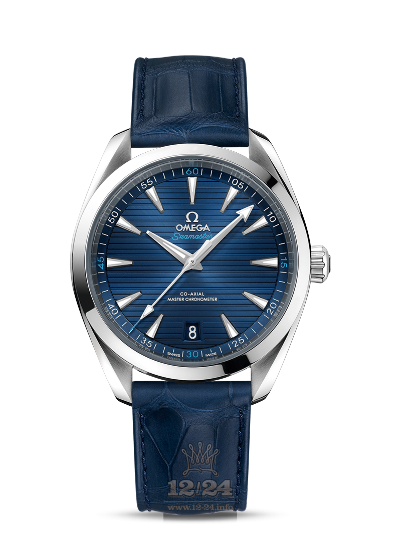Omega Aqua Terra 150 M Watch 220.13.41.21.03.001 41 mm Stainless steel Case Dark blue Dial