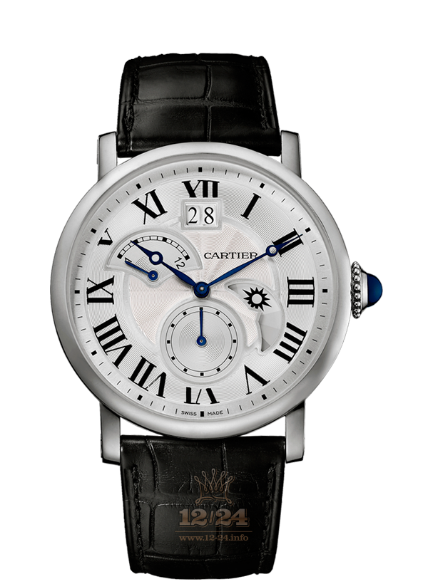 Cartier Rotonde de Cartier Watch W1556368 42 mm Stainless steel Case Silver Dial