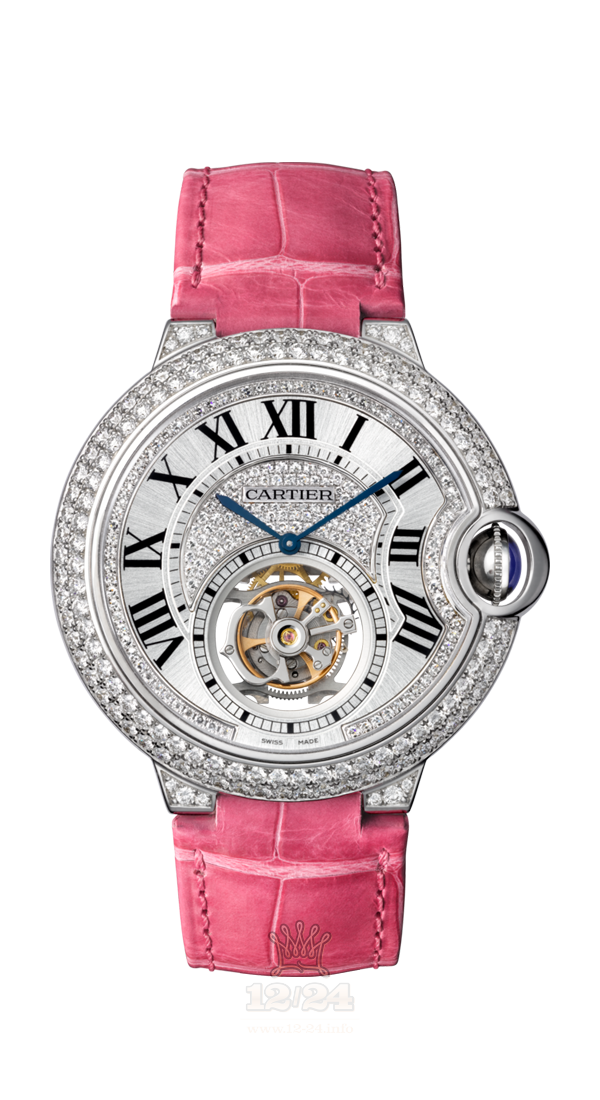 Cartier Ballon Bleu de Cartier Watch HPI00716 39 mm White gold Case Silver Dial