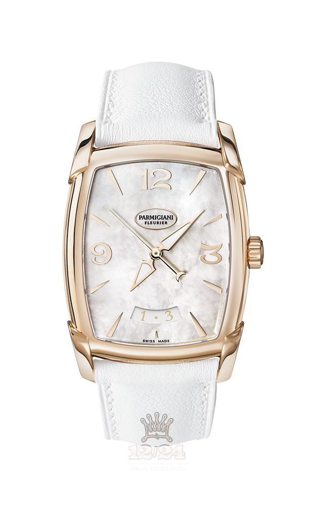 Parmigiani Fleurier Kalpa Watch PFC123-1003300-HC2421 38 mm Pink gold Case White Dial